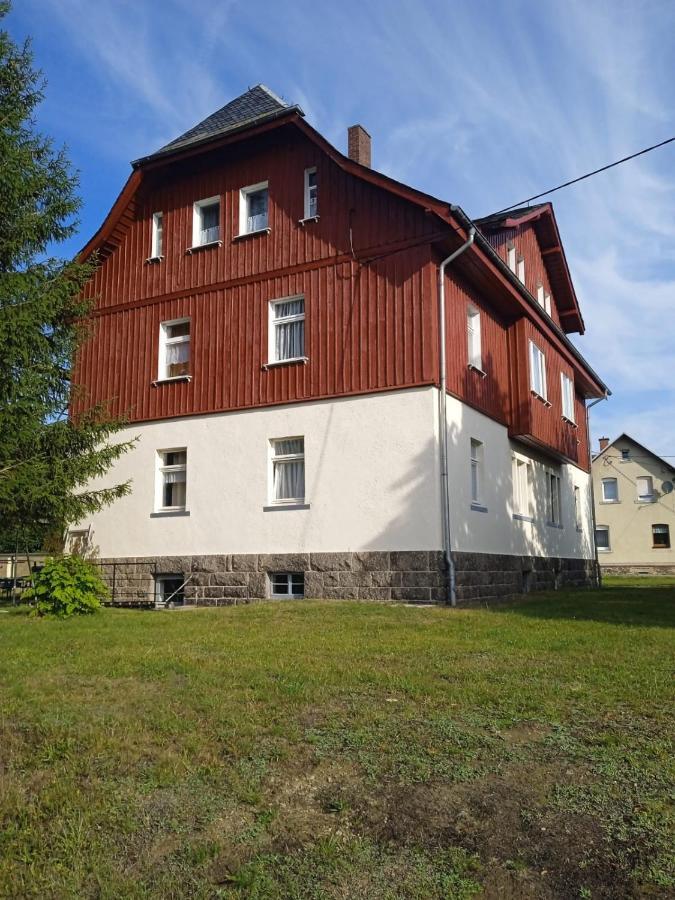 Ok Ferien - Altes Bahnhaus Apartment Muldenhammer ภายนอก รูปภาพ