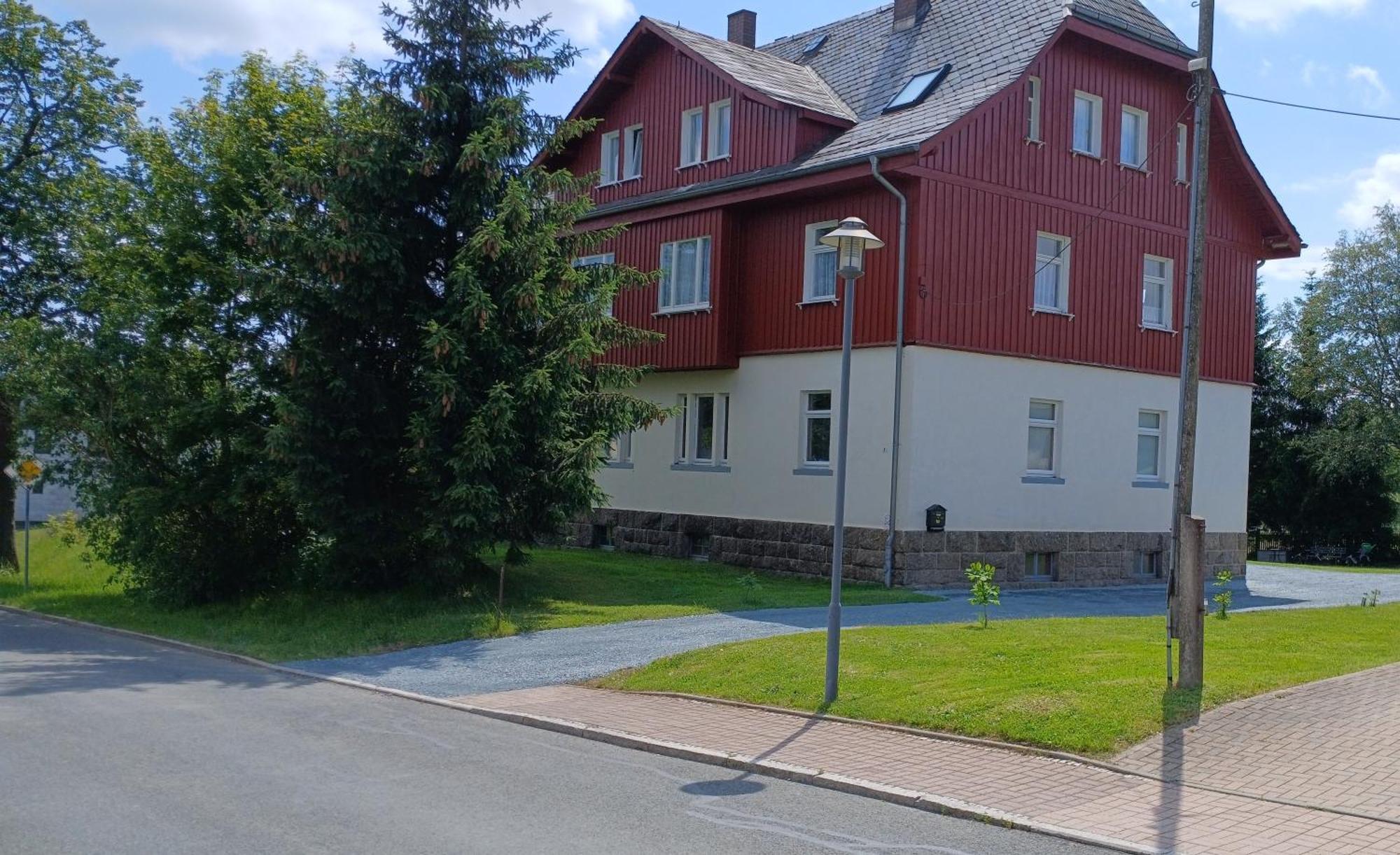 Ok Ferien - Altes Bahnhaus Apartment Muldenhammer ภายนอก รูปภาพ